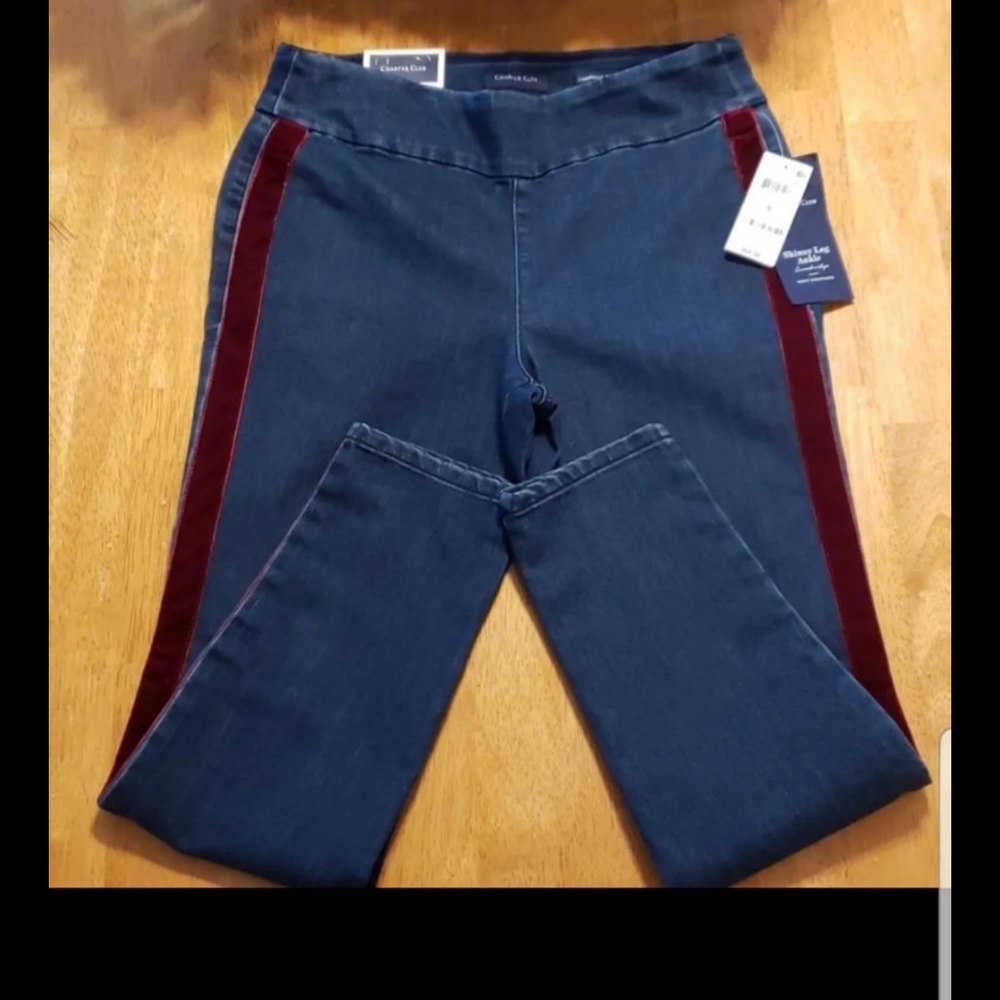 BNWT Pull On Jeans By Charter Club